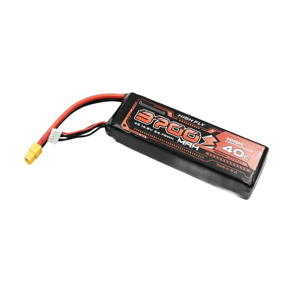 11.1 V 3700 mAh 3S 35C Lipo Battery